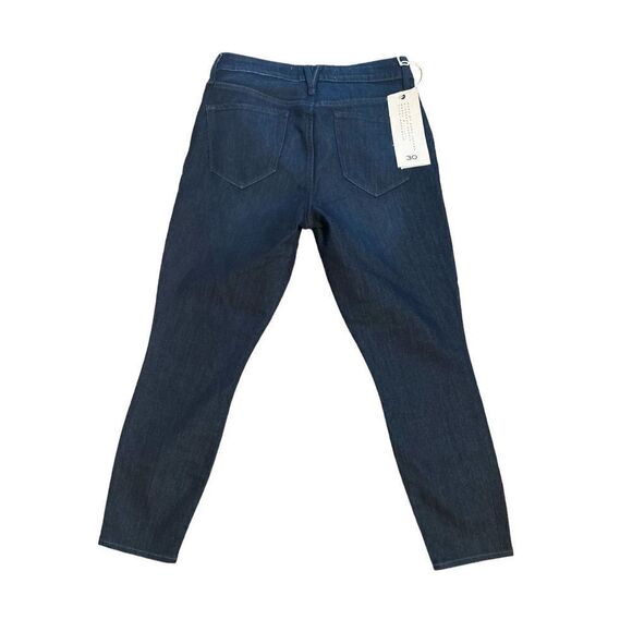 New Marc Jacobs Women's Kenmare Wash Mid Rise Lola Crop Denim Jeans Size 30 - Picture 3 of 10